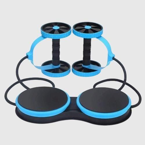 Wheel Roller for Core Workouts – Abdominal Roller Wheel with Knee Pad