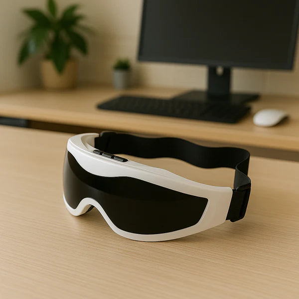 Electric Eye Massager with Heat, Vibration & Air Pressure
