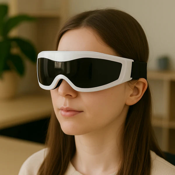 Electric Eye Massager with Heat, Vibration & Air Pressure