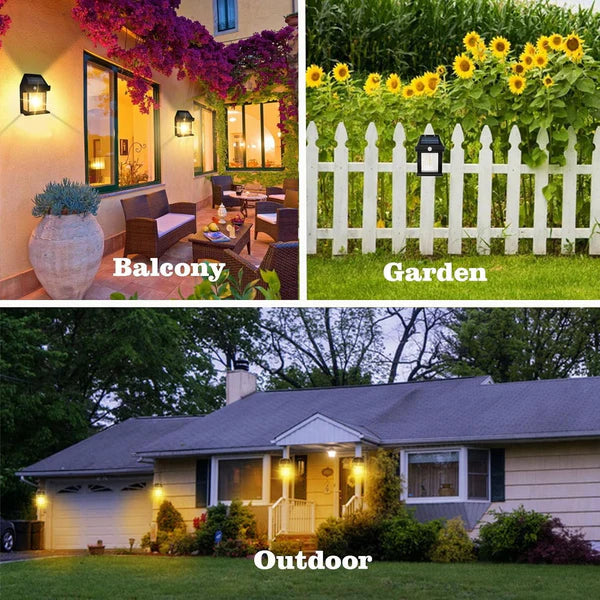 Outdoor Solar Wall Light – Energy Saving & Waterproof