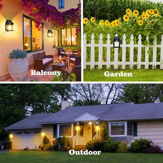 Outdoor Solar Wall Light – Energy Saving & Waterproof