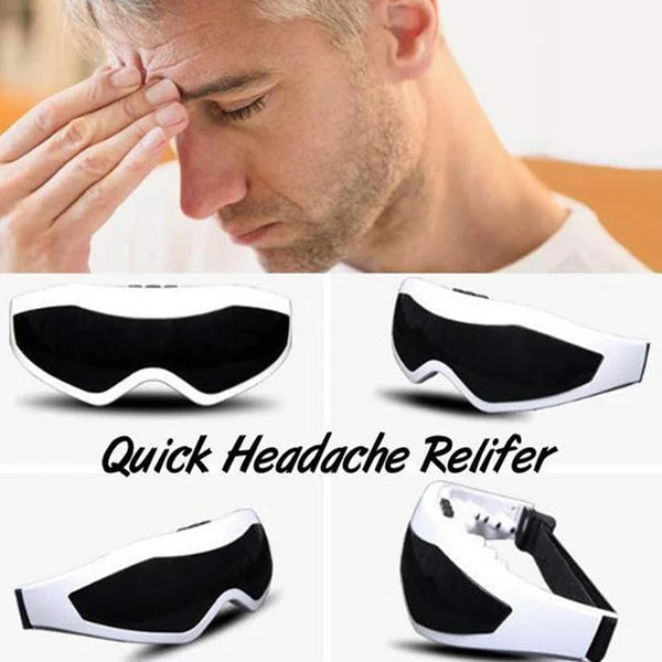 Electric Eye Massager with Heat, Vibration & Air Pressure