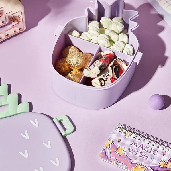 Kids Lunch Box Cute Pineapple Shaped