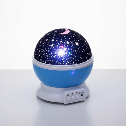 Galaxy Star Projector Lamp | Rotating Night Light for Bedroom & Parties