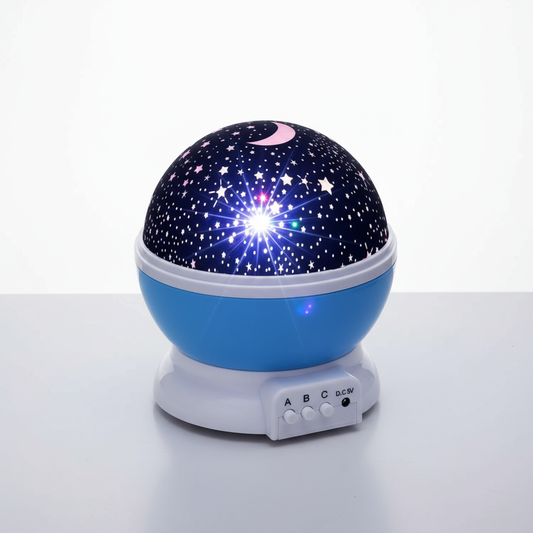 Galaxy Star Projector Lamp | Rotating Night Light for Bedroom & Parties