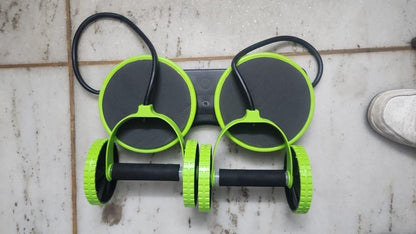 Wheel Roller for Core Workouts – Abdominal Roller Wheel with Knee Pad