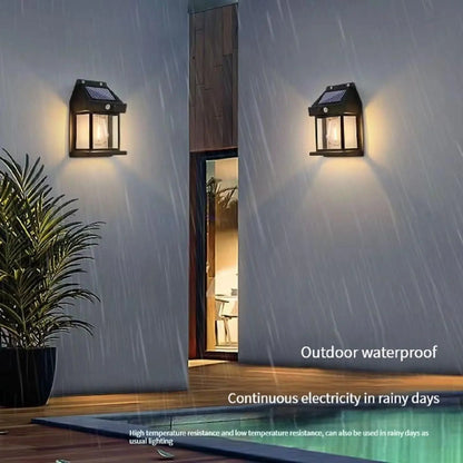 Outdoor Solar Wall Light – Energy Saving & Waterproof