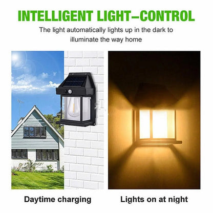 Outdoor Solar Wall Light – Energy Saving & Waterproof