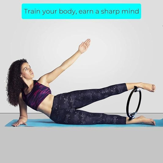 Fitness Ring Circle – Lightweight EVA Exercise Ring with Foam Padded Handles