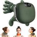 Rainspire Wireless Neck Massager with Heat, Deep Tissue 3D Kneading Shoulder Massager, Portable Rechargeable Cervical Pain Relief Device for Neck, Back, Shoulder, Stainless Steel Citrus Zester Tool