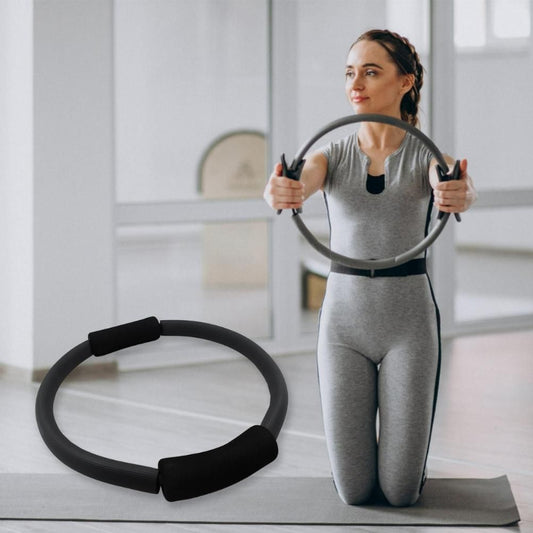 Fitness Ring Circle – Lightweight EVA Exercise Ring with Foam Padded Handles