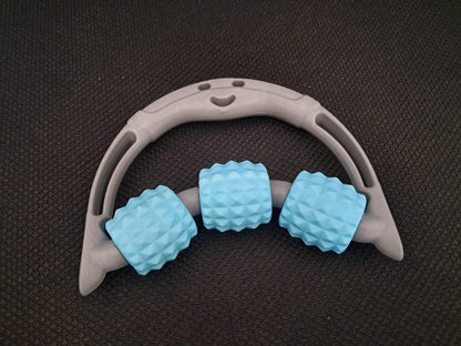 3 Ball Rolling Massager Tool – Manual Plastic Body Massager for Improved Circulation