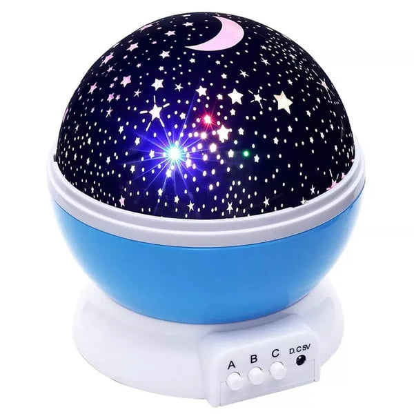 Galaxy Star Projector Lamp | Rotating Night Light for Bedroom & Parties