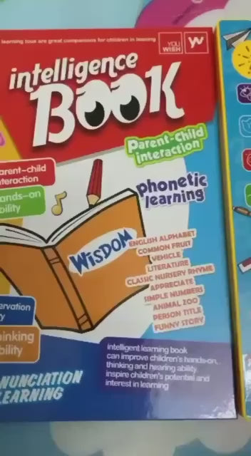 Interactive Intelligence Learning Book with Sound & Phonics