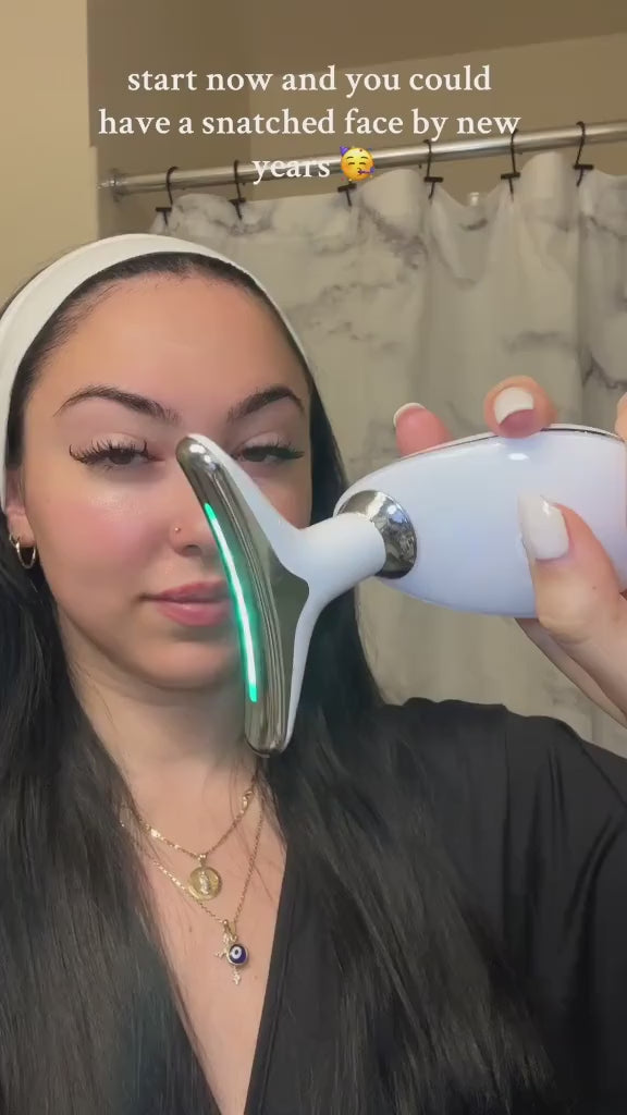 Neck Face Massager, Firming Wrinkle Removal Tool